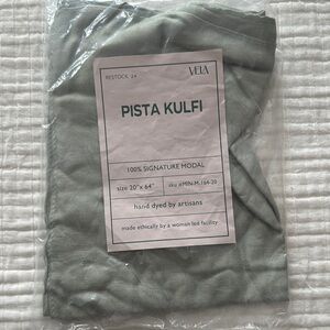 NWT Vela Scarves Pista Kulfi Modal Fabric mini 20”x64”